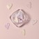 Figures for nail design "Sugar hearts", voluminous, multi -colored