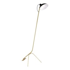 The floor lamp ST LUCE. SL1803.205.01. Jarro. 1x60 W, E27, 27x48x147 cm, golden color, black