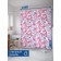 Photostore for the bathroom "Bright butterflies", Saten, size 180x200 cm