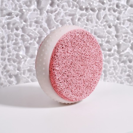 Pumza for a pedicure, with a rubber insert, 8 × 8 cm, in a box, color mix-2