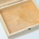 Gift box 35 × 29 × 11 cm wooden, plywood lid 4 mm, fittings