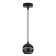 Ceiling light Feron HL3568, IP20, GX53, 15 W, 90x90x80 mm, black color
