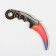 Souvenir weapon Kerambit Knock "Born to win", length 21.5 cm
