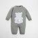 Kolonizon Knitted crumb I “Bear” growth 62-68 cm, color gray color