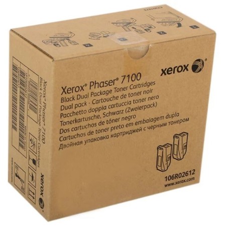 Toner cartridge Xerox 106r02612 Black for Xerox PH 7100 (10000