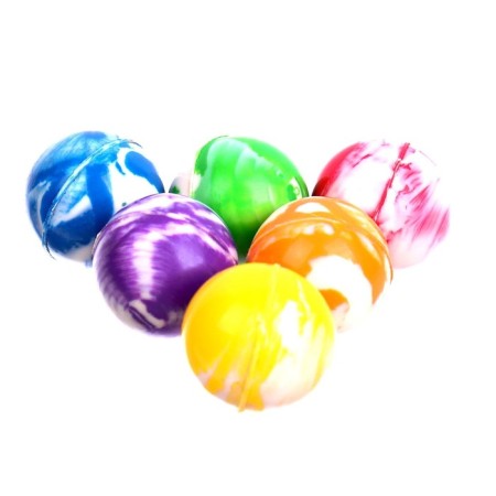 Rubber ball "shine", 2.4 cm, mix color-4
