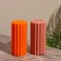 Candle "Column" 5x5x10 cm, soy wax