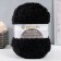 Yarn "Bookplayed" 30% moher, 20% wool, 50% acrylic 220m/200g (02-black)