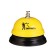 Table "salary", 8 x 6 cm, yellow