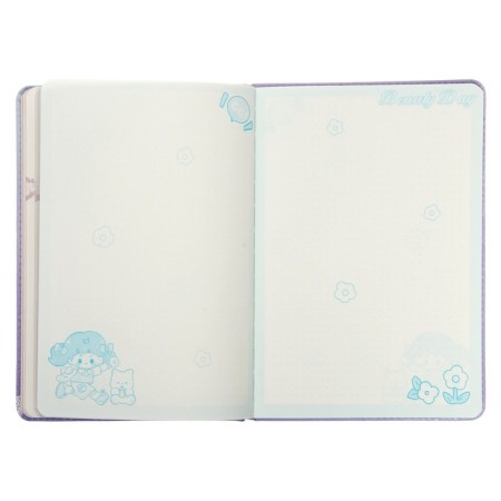 Gift notebook, A6+, 132 sheets, color block, with a stream on a magnet, PVC cover, "Anime", mix-9