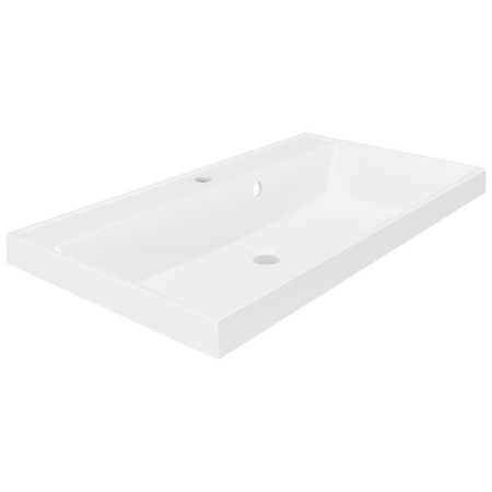 Paola alba shell, half -vested, 80 cm, rectangular