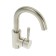 Accoona A9690-3 sink mixer, one-leaf, with a nut, stainless steel