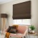 Roman curtain "Billy", size 160x150 cm, brown color