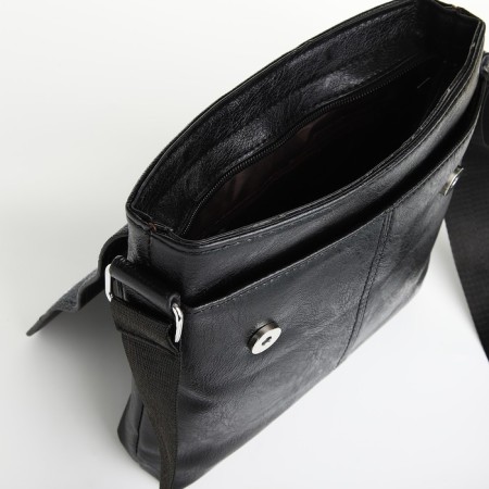 Male bag, black color-4