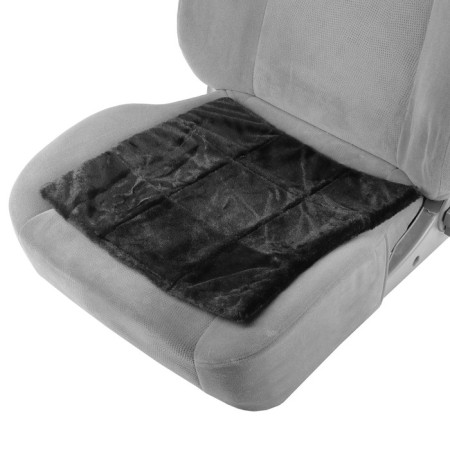 Skyway seats, artificial muton, without back, 43x43cm, black-3