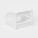 Tabletry 2 sectional, white color