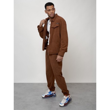 Sports suit men's, size 52, brown color-13