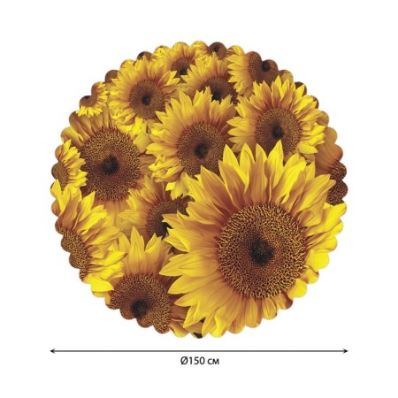 The tablecloth “Sunflower”, round, Saten, d = 150 cm-1