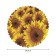 The tablecloth “Sunflower”, round, Saten, d = 150 cm