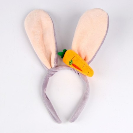 Bunctional rim with carrots, gray-white color