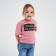 Children's T-shirt KAFTAN "How Mom" ​​R.36 (134-140), Pink