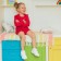 Kidsa (sweatshirt, shorts) minku, fuchsia, height 116 cm