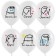 Latex ball 12 "" SDR, BR ", set 25 pcs., 2 tbsp., Mix