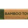Bamboo toothbrush soft, in a box, yellow