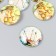 Decor (cabochon) for creativity glass "ship" mix d = 3 cm