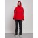 Ski costume female winter, size 46, red color