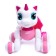 Robot Unicorn "My Favorite Peteum" IQ Bot, on the control panel, interactive: sound, sensory, on the battery, pink