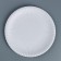 Disposable plate "white" cardboard, 23 cm