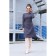 Women's dress, size 44, gray color