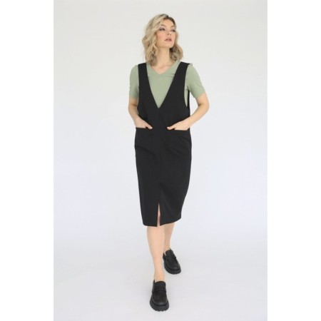Women's sundress with a V-neck, size 54