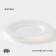 Porcelain dining plate Magistro Rodos, D = 20.6 cm, white color