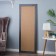 Wall mirror, in the frame, 40x120 cm