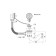 AKVater bath siphon, 1 1/2 "x 40 mm, with release and overflow, with corrugated 40x40/50 mm