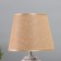 Table lamp "Cong" 1x40W E14 brown 19.5x19.5x34cm