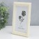 Photo frame plastic 13x18 cm "Pearl of white" rectangular 19x15 cm