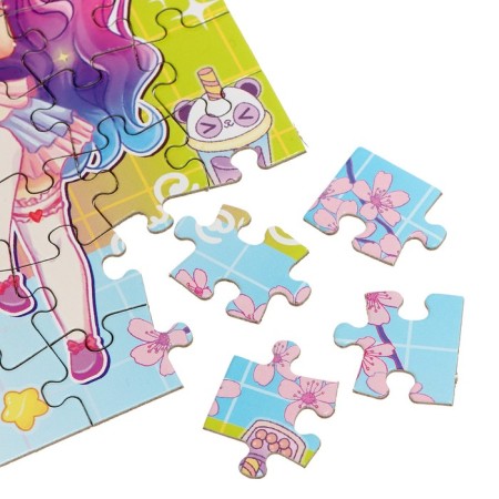 Thermal engine with puzzle "Kawaii Girl", 54 elements, 250 ml-4