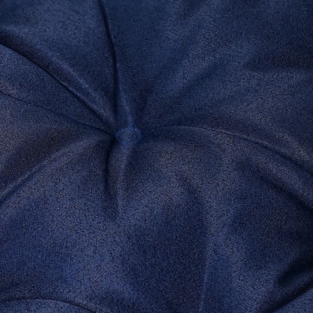 The pillow is round to the water-shaped d60 cm, the color is dark blue, Greta is 20%, polyester 80%-3