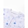 Details with open legs "Giraffes", white/blue color, height 62