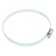 Glubdled zein English clamp, non-bloody carriage, diameter 91-114 mm, width 9 mm
