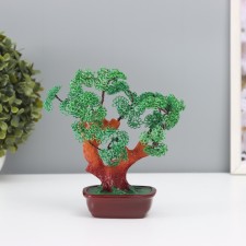 Souvenir Bonsai Polystone, Metal 