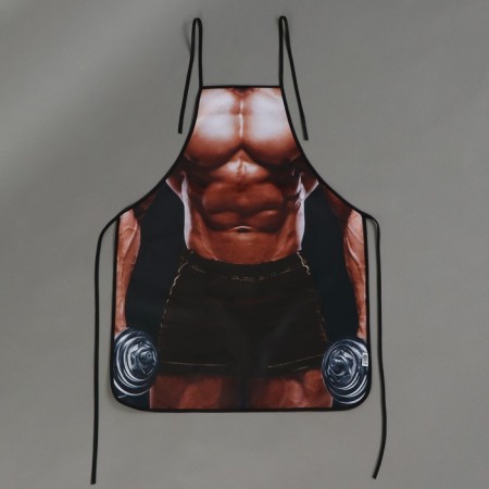 Apron kitchen "bodybuilder", full -color-1