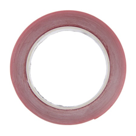 Adhesive tape Nova Bright-Fusion, bilateral, acrylic red + transparent, 22 mm x 5 m-2