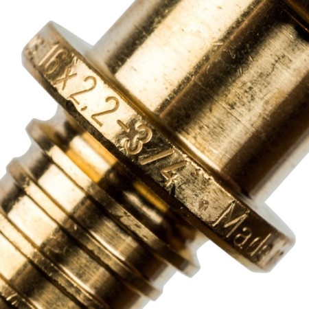 Axial adapter Stout SFA-0019-001634 with a pitch nut 16x3/4 "External thread-3