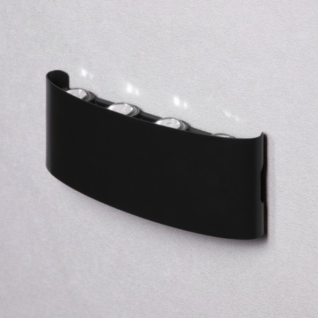 Front Farrier "Semesfer", FSD-100, 8 W, 3000k, 4 rays, IP65, 220 V, metal, black 1008542-3