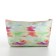 Cosmetic bag with lightning, red color