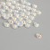 Decor for creativity Plastic "Bigating Halves" set of 50 pcs 0.6x0.6 cm